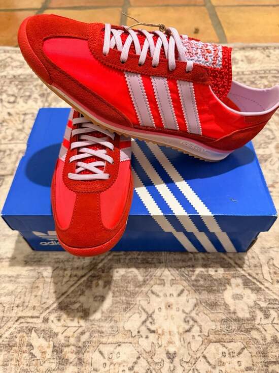 Adidas Shoes - Adidas Women's SL 72 OG Sneakers Solar Red/Ice Lavender JH7392